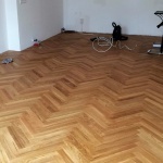 Esszimmer/Küche vor Aufbau